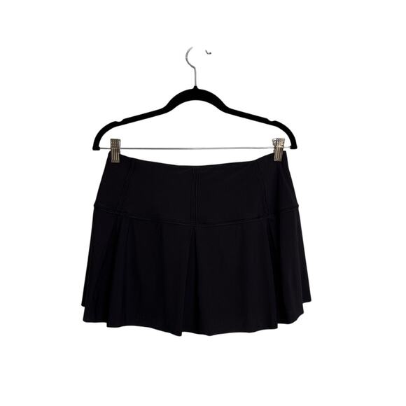 Lululemon Skirt Womens Size 8 Lost In Pace Black Luxtreme Athletic Skort - Picture 2 of 8